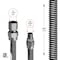 Flextron Gas Line Hose 3/8'' O.D.x60'' Length 1/2" FIPx3/8" MIP Fittings, Stainless Steel Flexible Connector FTGC-SS14-60F - alternate 4